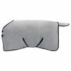 vidaXL Horse Blanket Full Light Grey and Pink 115 cm Polyester Fleece