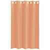 vidaXL Voile Curtains with Grommets 2 pcs Terracotta