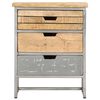 vidaXL Bed Cabinet 40x30x50 cm Solid Mango Wood