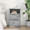 vidaXL Bedside Table Concrete Grey 40 x 30 x 467 cm Engineered Wood
