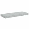 vidaXL Floating Wall Shelves 4 pcs Concrete Grey 60x23.5x3.8 cm MDF