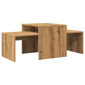 vidaXL Coffee Table Artisan Oak 100x48x40 cm Engineered Wood