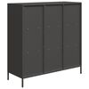 vidaXL Highboard&nbsp;Black 101.5x39x103.5 cm Steel