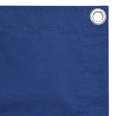 vidaXL Balcony Screen Blue 120x500 cm Oxford Fabric