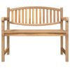vidaXL Garden Bench 114x59x87 cm Solid Teak Wood