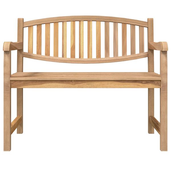 vidaXL Garden Bench 114x59x87 cm Solid Teak Wood