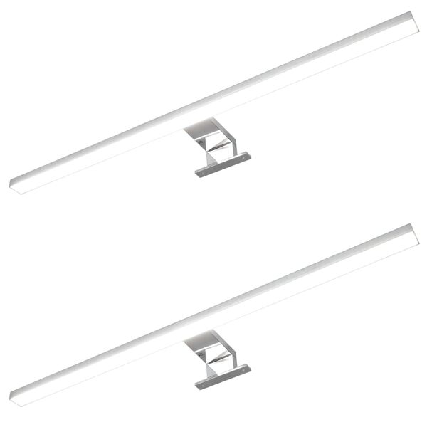 vidaXL Mirror Lamps 2 pcs 8 W Cold White