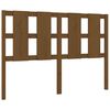vidaXL Bed Headboard | Honey Brown | Solid Pine Wood | Bed Headboard