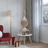 vidaXL Christmas Trees with Stand Natural 120 cm Solid pine wood