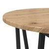 vidaXL Side Table Set 2 pcs Artisan Oak and Black
