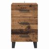 vidaXL Bedside Cabinet Old Wood 40 x 40 x 66 cm Engineered Wood