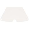 vidaXL Replacement Canopy for Garden Swing White 188/168x145/110 cm