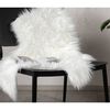Venture Home Sheep Leather Katy 90x60 cm Acrylic White