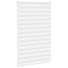 vidaXL Zebra Blind White 150x230 cm Fabric Width 145.9 cm Polyester