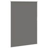 vidaXL Roller Blind Blackout Grey 100x150 cm Fabric Width 95.7 cm Polyester