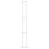 vidaXL Trade Show Displays White 30 x 23.5 x 210 cm Steel