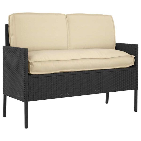 vidaXL Pallet Cushion Set 3 pcs Beige 120 x 60 x 12 cm Oxford fabric