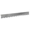 vidaXL Lawn Edging 30 pcs 102 x 10 x 4 cm Steel Silver