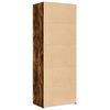 vidaXL Highboard Smoked Oak 70x42.5x185 cm Engineered Wood