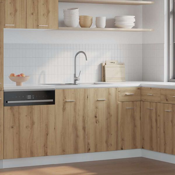 vidaXL Sink Bottom Cabinet Lyon Artisan Oak 80x46x81.5 cm Engineered Wood