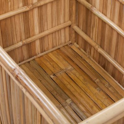 vidaXL Storage Boxes 3 pcs Bamboo