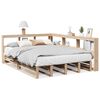 vidaXL Bookcase Bed without Mattress 160x200cm Solid Wood Pine