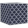 vidaXL Foldable Storage Boxes 10 pcs Blue 32x32x32 cm Non-woven Fabric