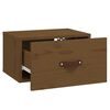 vidaXL Wall-mounted Bedside Cabinets 2 pcs Honey Brown 40x29.5x22 cm