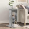 vidaXL Side Table Concrete Grey 45 x 40 x 62.5 cm Engineered Wood