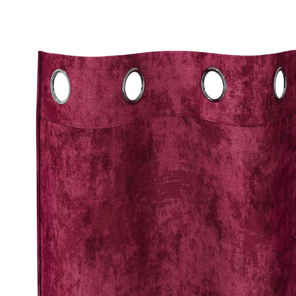 vidaXL Velvet Curtains 2 pcs Wine red 225 x 140 cm Velvet
