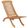 vidaXL Folding Garden Chair 50x90x69 cm Solid Wood Teak