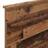 vidaXL Bed Frame with Headboard Old Wood 100 x 200 cm Engineered Wood