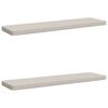 vidaXL 2-Piece Bench Cushions VUGHT 2 pcs 100% Polyester White