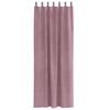 vidaXL Blackout Curtains 2 pcs Dark Pink 140 x 225 cm Velvet