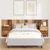 vidaXL Headboard with Cabinet 3 pcs Old Wood Engineered Wood