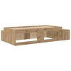 vidaXL Storage Bed Frame Artisan Oak 80 cm Engineered Wood