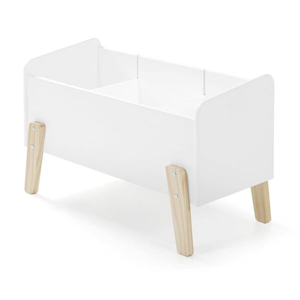 Vipack Kids Toy Box Kiddy Wood White
