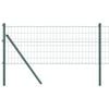 vidaXL Ground Fix Welded Wire Fence 10 x 0.8 m (W x H)