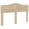 vidaXL Bed Frame with Drawer Sonoma Oak 140 x 200 cm Engineered Wood