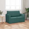 vidaXL Sofa Bed Dark Green 124 x 71 x 78 cm Velvet