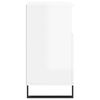 vidaXL Sideboard High Gloss White 60x35x70 cm Engineered Wood