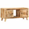 vidaXL TV Cabinet 105x46x32 cm Solid Wood Rough Mango