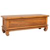 vidaXL TV Cabinet 110x35x40 cm Solid Teak Wood