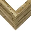 vidaXL Garden Planter 110x60x68.5 cm Impregnated Wood Pine
