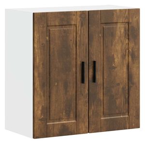 vidaXL Kitchen Wall Cabinet Porto Smoked Oak Engineered Wood