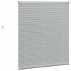 vidaXL Venetian Blinds Height Adjustable Silver 130 x 115 cm Aluminium