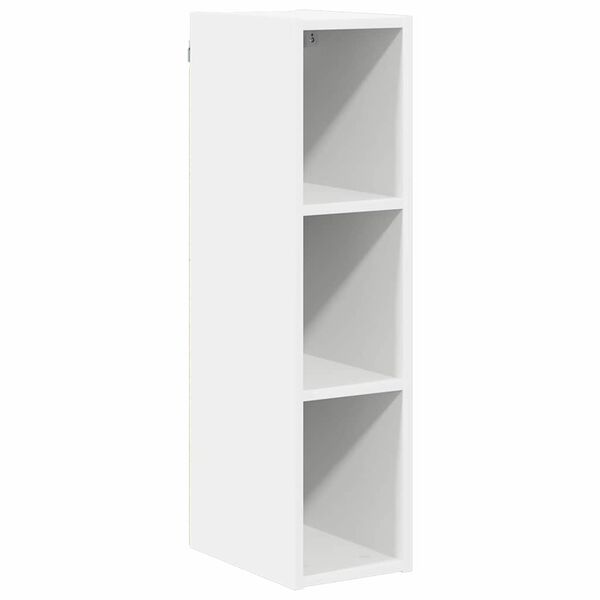 vidaXL Hanging Cabinet White 20 x 29.5 x 80 cm Engineered Wood