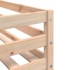 vidaXL Kids' Loft Bed without Mattress with Ladder 80x200 cm