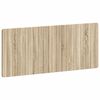 vidaXL Wall-Mounted Headboard ZWOLLE Sonoma Oak Engineered Wood