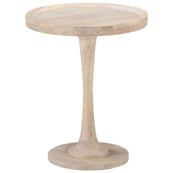vidaXL Side Table &Oslash;60x75 cm Solid Mango Wood